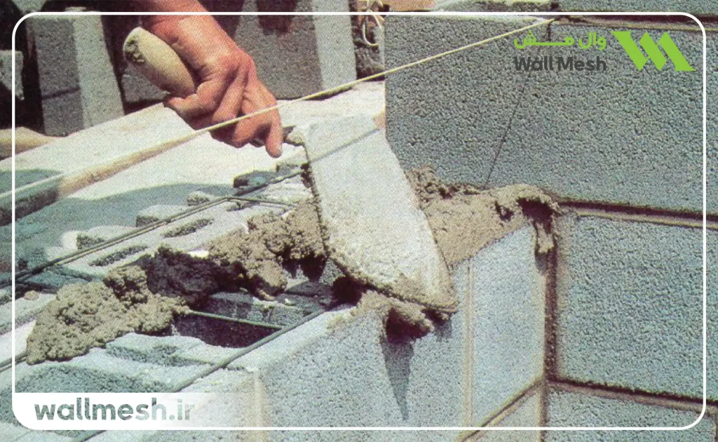  اجرای میلگرد بستر