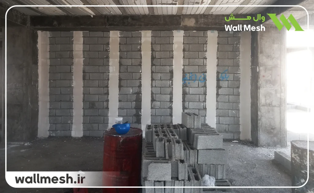 پلاستر گچی وال مش