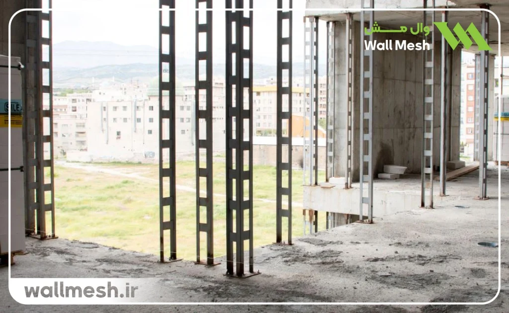 اجرای وال مش در اطراف بازشوها