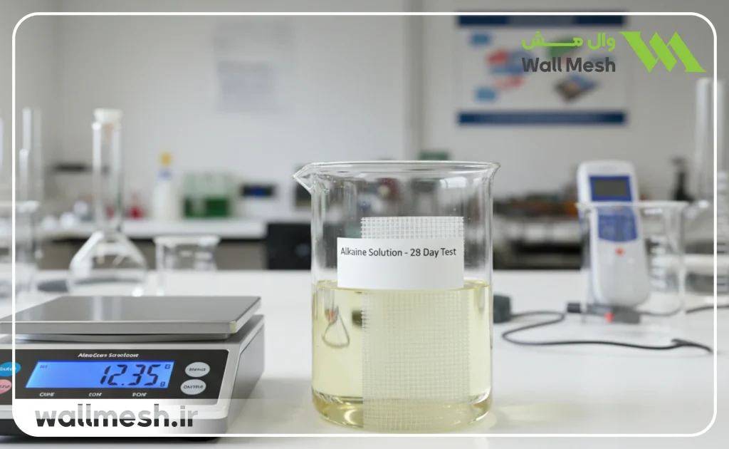 مکانیسم شکست الیاف معمولی در برابر قلیا